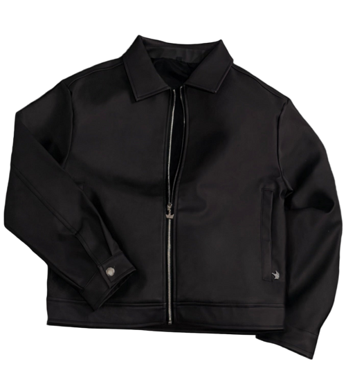 Cain Crimson Leather Jacket